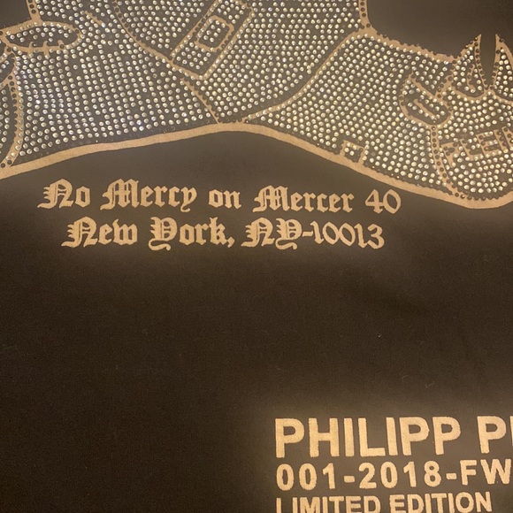 PHILIPP PLEIN style mens tShirt. Size M - Picture 4 of 13